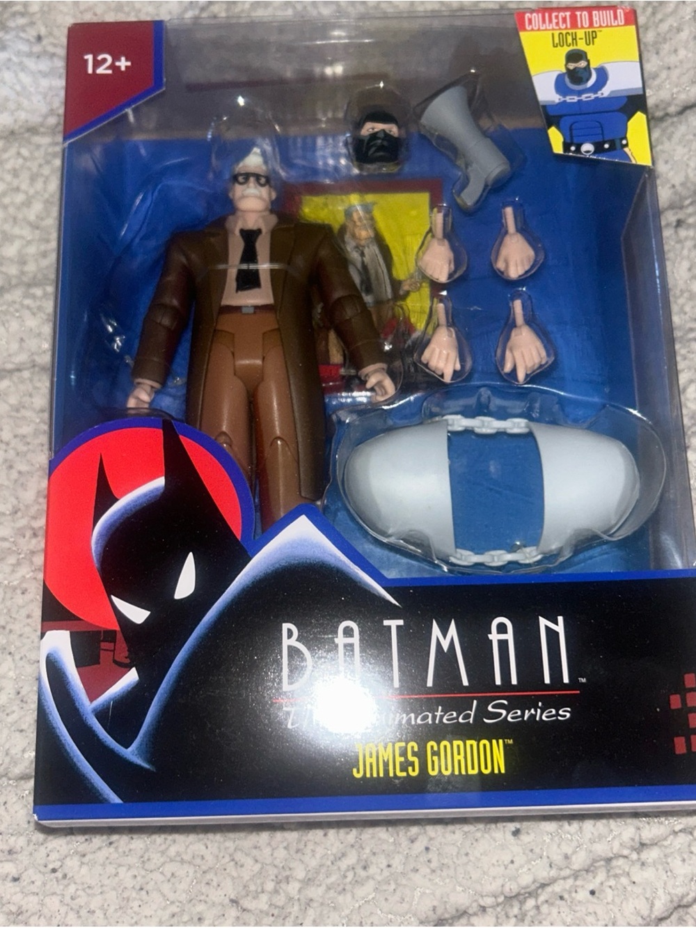 BATMAN Animated Series James Gordon Figure Chase Platinum Edition McFarlane NIB